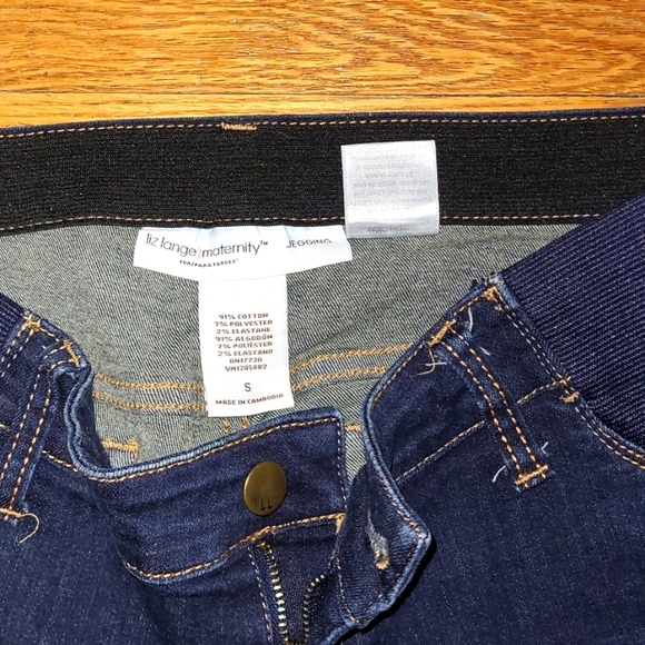 Liz Lange & Motherhood  Maternity Jeans - Picture 3 of 9